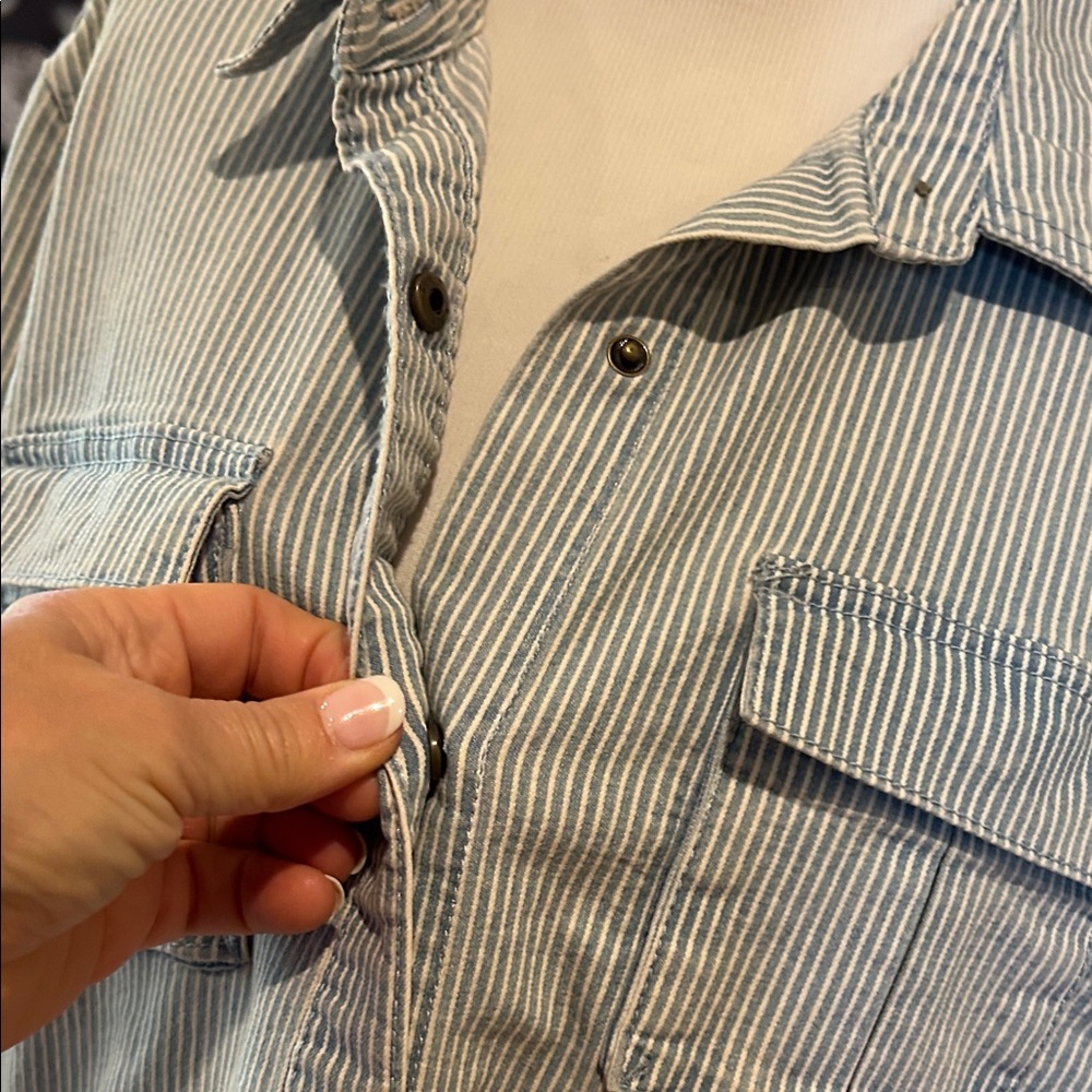 Universal Thread Womens Striped Jacket - image 4